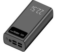 Leotec Powerbank LEPOW30W22W 30.000 mAh PD 22.5W 4x USB-A 1x USB-C Negra