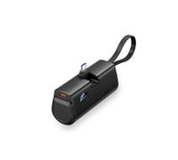 PowerBank 4800 mAh batería externa con carga rápida USB-C 22.5W negro