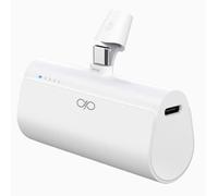 Powerbank 5000mAh Power Delivery - Conector integrado, color blanco