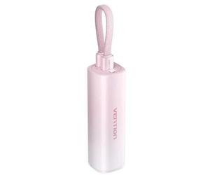 Powerbank 5000mAh Vention FHWR0/ 20W/ Rosa