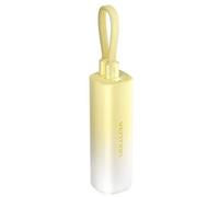 Powerbank 5000mAh Vention FHWY0/ 20W/ Amarilla/ Incluye Cable USB Tipo-C y Lightning