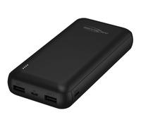 Powerbank - ANSMANN - 20000 mAh - LiPo - Micro USB, USB-C - Negro