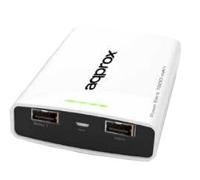 POWERBANK APPROX UNIVERSAL 7800MAH BLANCO