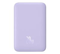 Powerbank Baseus Magnetic Mini 10000 mAh Cargador Inalámbrico 20 W Púrpura