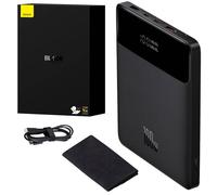 PowerBank Blade 20000mAh (2x USB + 2x USB-C + Cable USB-C) 100W (Negro) - BASEUS