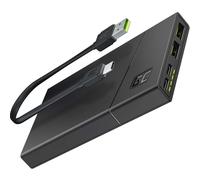 Green Cell PBGC02S batería externa Polímero de litio 10000 mAh Negro