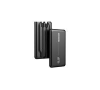 Cool Batería Externa Universal Power Bank 10.000mAh PD 22.5W (2 Cables) Negro