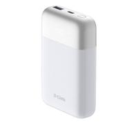 D-Link DPP-101 Power Bank 10000mAh - Cargador Portátil con USB-C PD 3.0 y USB-A QC 3.0, Pantalla Digital, Protección Múltiple, Compacto y Ligero