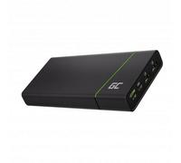 Green Cell Bateria Externa GC PowerPlay Ultra 26800mAh 128W | 4-Port Power Bank Cargador Portátil, Carga Rápida QC USB, Power Delivery USB-C 65W | Compatible con MacBook, iPad, iPhone, Galaxy, Switch