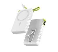 Powerbank iPhone para Magsafe, 10000mAh Magnetico Power Bank con 22.5W USB-C Cable para iPhone 17 16 15 14 13 12 Pro MAX Mini, Inalámbrico Cargador Portatil Carga Rapida Ligera Bateria Portatil Movil