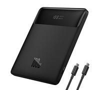Powerbank Laptop Baseus PD 100W 20000mAh USB C Power Bank Slim Baterías externas QC 4.0 Cargador Rápido para Portátiles MacBook Air DELL Haiwei HP iPad iPhone 15/14/13 Samsung Galaxy Switch Airpods