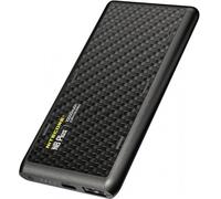 Nitecore Powerbank NB Plus - Batería externa (10000 mAh, carcasa de carbono)