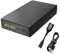 Nitecore Batería Externa NB20000 Gen3 - Power Bank con 20000 mAh y Fibra de Carbono Ultraligera, Cargador USB-C portátil, Carga rápida