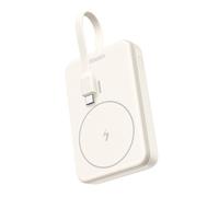 Powerbank Ugreen PB760 10000mAh Inalámbrico Magnético Carga Rápida 20W Beige