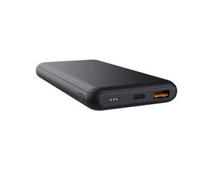 powerbank universal trust 24879 redoh 10000mah color negro 18w carga rapida 2xusb-c 1xusb-a