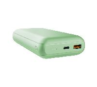 powerbank universal trust 25035 redoh 20000mah color verde 18w carga rapida 2xusb-c 1xusb-a
