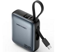 Powerbank 10000mah vention fhfh0/ 35w/ gris