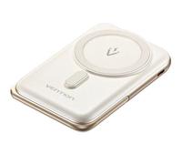 Powerbank Vention FHNW0 10000mAh 20W Wireless Magnético Blanca