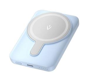 Powerbank Vention FHSL0 5000mAh 20W Wireless Magnético Display Azul