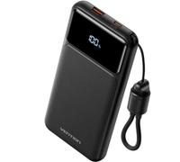 Powerbank 10000mAh Vention XGYB0-39-TY/ 22.5W/ Negro/ Incluye Cable USB Tipo-C