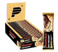 Powerbar - 30% Protein Plus - Vanilla Caramel Crisp - 15x55g - Barrita rica en proteínas - Proteína de suero y caseína - Sin colágeno