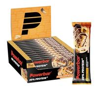 Powerbar 40% Protein + Crisp Bar (12x40g) Mantequilla de cacahuete con caramelo Barritas Barritas proteínicas
