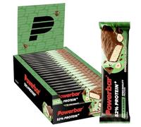 Powerbar - 52% Protein Plus - Chocolate Nut - 20x50g - Barrita rica en proteínas - Baja en azúcar