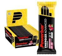 Powerbar - Energize Advanced - Raspberry - 15x55g - Barritas energéticas altas en carbohidratos - Magnesio y sodio