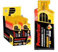 Powerbar PowerGel Fruit Mango Passionfruit 24x41g - Gel Energético de Alto Carbono + Sodio