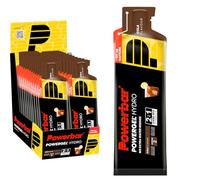 Powerbar - PowerGel Hydro - Cola - 24x67ml - Gel energético alto en carbohidratos - Sodio - 100mg de cafeína