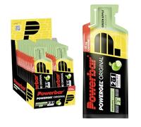 Powerbar - PowerGel Original - Green Apple - 24x41g - High Carb Energie Gel - Natrium - 50mg Koffein