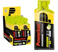 Powerbar - PowerGel Original - Lemon Lime - 24x41g - Gel energético alto en carbohidratos - Sodio - sin cafeína
