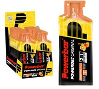 Powerbar - PowerGel Original - Tropical Fruit - 24x41g - Gel energético alto en carbohidratos - Sodio - sin cafeína