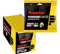 Powerbar - PowerGel Shots - Raspberry - 24x60g - Gominolas energéticas altas en carbohidratos - vitamina B6 - sin cafeína