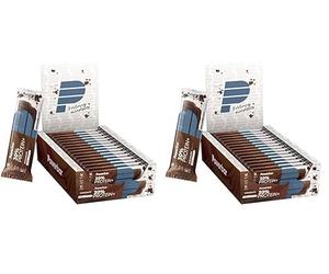 PowerBar Protein Plus 30% Chocolate 15x55g - Barra de alta Proteína + Suero y Proteína de Caseína (Paquete de 2)