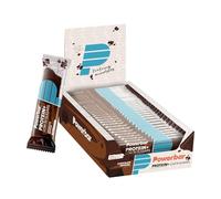 Powerbar - Protein Plus - Low Sugar - Chocolate-Brownie - 30x35g - Barrita con solo 107 Kcal - Barrita fitness con fibra