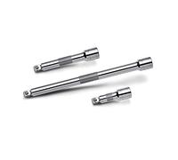 Powerbuilt 640856 1/2-Inch Drive Wobble Extension Set, 3-Piece