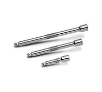 Powerbuilt 640857 3/8-Inch Drive Wobble Extension Set, 3-Piece