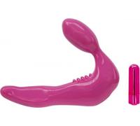 PowerBullet Pene vibrador sin correa Infinity - Rosa