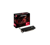 PowerColor Tarjeta de vídeo RX 550 4G GDDR5 LP AXRX 550 4GBD5-HLE GDDR5