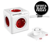 PowerCube Extended cable 1.5 m + soporte | Rojo - 1306RD/DEEXPC