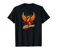 Powered by Ancient Myths Phoenix Fire Bird Camiseta
