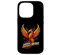 Powered by Ancient Myths Phoenix Fire Bird Carcasa para iPhone 14 Pro
