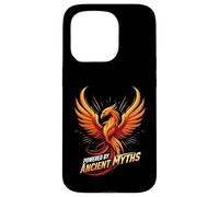 Powered by Ancient Myths Phoenix Fire Bird Carcasa para iPhone 15 Pro