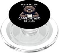 Powered by Caffeine and Chaos PopSockets PopGrip para MagSafe