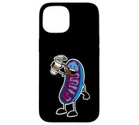 Powered by Coffee and Mitochondria Carcasa para iPhone 15