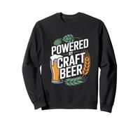 Powered by Craft Beer Hops - Vaso de Cebada Sudadera