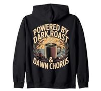 Powered by Dark Roast Dawn Chorus Birdwatching Sudadera con Capucha