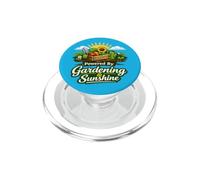 Powered by Gardening and Sunshine Funny PopSockets PopGrip para MagSafe