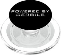Powered by Gerbils - Camiseta de Manga Corta PopSockets PopGrip para MagSafe